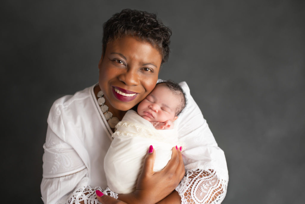 Newborn baby and grandparent pictures