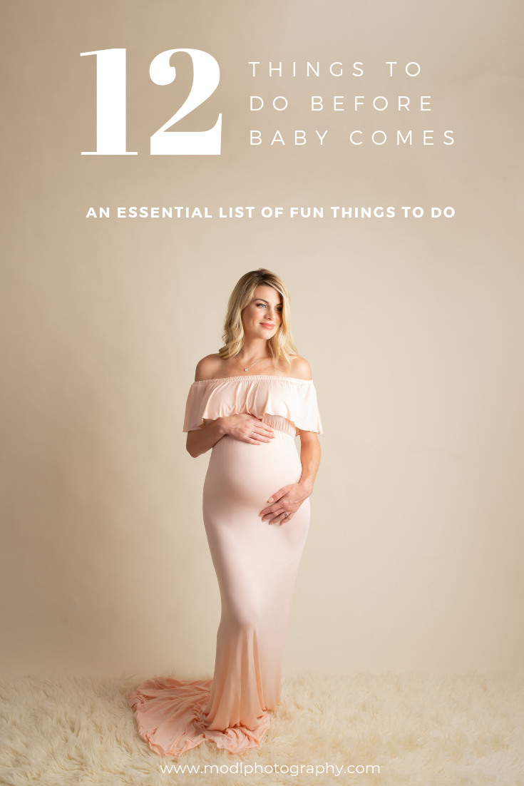 12 things to do before baby arrives
