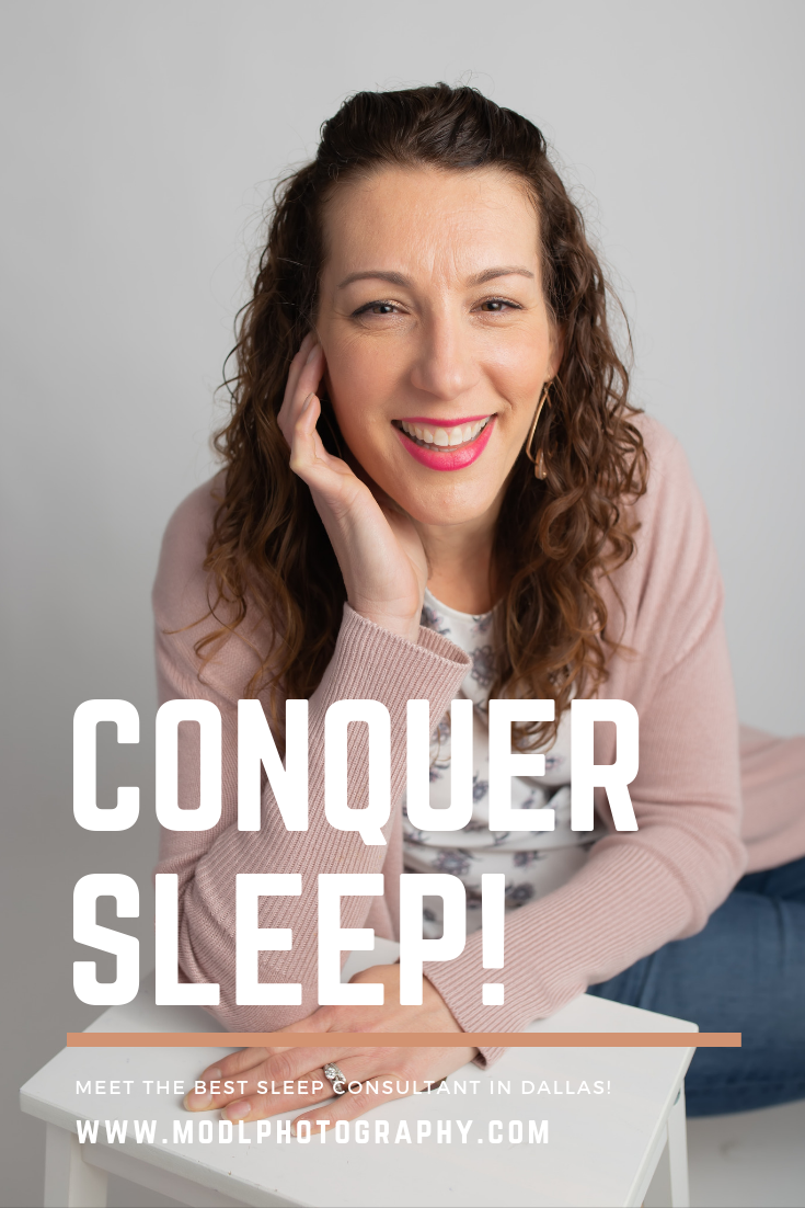 conquer sleep with the best sleep consultant expert in Dallas by Dallas newborn photographer Mod L Photography